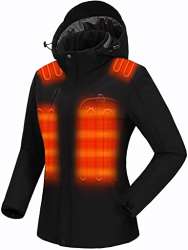 Venustas Women's Heated Jacket with Battery pack 7.4V