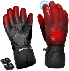 Barchi Heat Electric Heated Gloves For Men Women ...