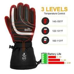BARCHI HEAT Electric Heated Gloves, Men and Women, Winter ...