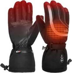 BARCHI HEAT Heated Gloves,Battery Powered Electric Gloves ...