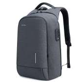 VGOAL Laptop Backpack 17.3 Inch Lightweight Traveling Bag with 2.0 USB Charging Port TSA Lock Anti Theft Business Laptop Rucksack Water Resistant for Women and Men