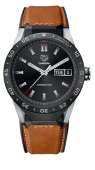 TAG Heuer CONNECTED Luxury Smart Watch - BROWN LEATHER