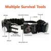 lemotech 21 in 1 adjustable paracord survival bracelet