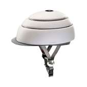 Bicycle Helmet for Adults, Foldable (Closca Helmet). Bike and Electric Scooter/Skate Helmet for Women and Men. Unisex. Patented Design (White, M)