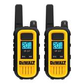 DXFRS220 Alt - DEWALT DXFRS300 1 Watt Heavy Duty Walkie Talkies - Waterproof, Shock Resistant, Long Range & Rechargeable Two-Way Radio with VOX (2 Pack)