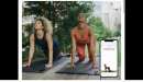 New Wearablex Nadi X Blue Leggings (Size L) Yoga Smart