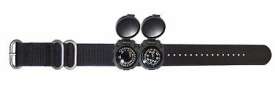 Sun Company ArmArmour 3 Wrist Compass/ Thermometer - Black Strap
