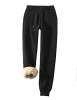 Yeokou Women's Warm Sherpa Lined Athletic Sweatpants Jogger Fleece Pants (Large, Black) Yeokou Women's Warm Sherpa Lined Athletic Sweatpants Jogger Fleece Pants (Large, Black)