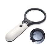 tide Optical Magnifying Glasses with Light,30X Handheld Large Magnifier 3 LED...