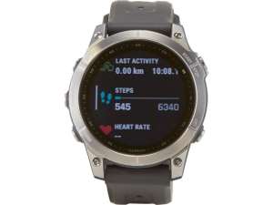 Garmin fenix 7 - Standard Edition (Silver with Graphite Band) review ...