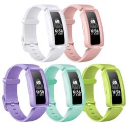KOLEK Bands Compatible with Fitbit Ace 2 for Kids,Soft Silicone