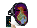 Led mask with bluetooth programmable,for costumes cosplay party masquerade light up mask for... Led mask with bluetooth programmable,for costumes cosplay party masquerade light up mask for...