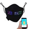 LIOVODE LED Mask,Light Up Mask Programmable Face Mask LED Display Mask APP Control with USB... LIOVODE LED Mask,Light Up Mask Programmable Face Mask LED Display Mask APP Control with USB...
