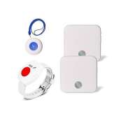 NiCalBel Wireless Caregiver Call Button System Wrist Pager Watch Personal Hel...
