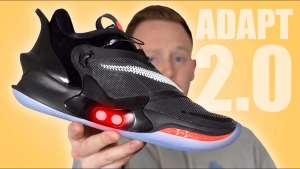 Nike ADAPT BB 2.0 Auto Lacing Sneaker Unboxing & REVIEW - YouTube