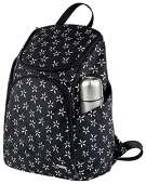 Travelon Anti Theft Classic Backpack (A B/W SMALL FLOWER PRINT)