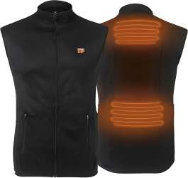 30seven Heated Vest — Regular Fit Sleeveless Base Layer with