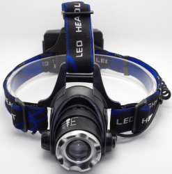 6000LM LED Headlamp 18650 Rechargeable Headlight 3Modes Camping Head ...