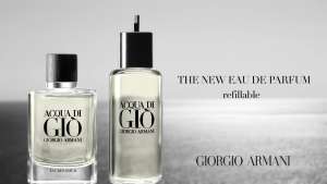 ACQUA DI GIÒ EAU DE PARFUM, the new refillable fragrance by