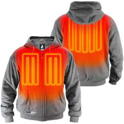 ActionHeat 5V Battery Heated Hoodie Sweatshirt | Heated hoodie, Hoodies ...