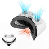 Adjustable Cooling Fan for Oculus Quest2 Face Cover Kit VR Headset Defogging Fan
