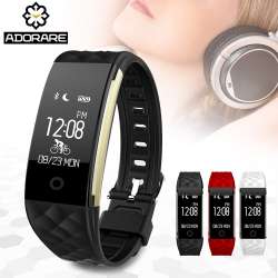 ADORARE Watch Sport Smart Band Heart Rate Monitor Wristband Waterproof ...