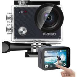 Akaso V50X Native 4K30fps WiFi Action Camera with EIS Touch Screen ...