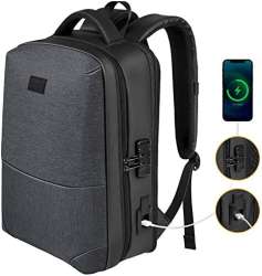Amazon.com: Anti Theft Hard Shell Laptop Backpack 15.6 Inch