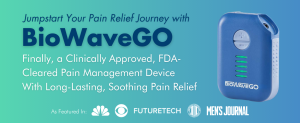 Amazon.com: BIOWAVE GO Wearable Pain Management Device, Clinically ...