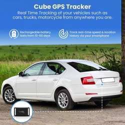 Amazon.com: Cube GPS Tracker for Vehicles Assets Kids, Mini GPS