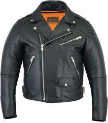 Daniel Smart Men's Leather Jacket - Premium Motorcycle