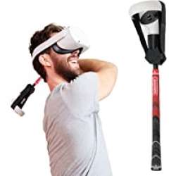Amazon.com: DeadEyeVR DriVR - VR Golf Club Handle Accessory (Red