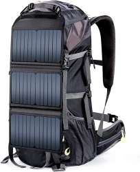 Amazon.com: ECEEN External Frame Hiking Backpack 68L with 20 Watts