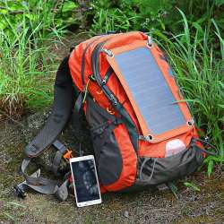 Amazon.com : ECEEN® Solar Powered Backpack External Frame Hiking Bag ...