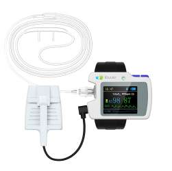 Amazon.com: EMAY SleepO2 Pro - Wrist Pulse Oximeter with SpO2 & Flow ...