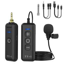 Amazon.com: GoorDik Wireless Lavalier Lapel Microphone, 2.4G