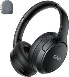Amazon.com: KVIDIO Active Noise Cancelling Headphones, 80 Hours ...