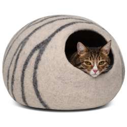 MEOWFIA Premium Felt Cat Bed Cave