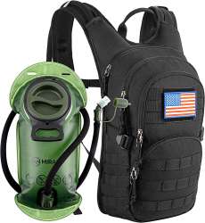 MIRACOL Tactical Hydration Backpack with 2L BPA Free