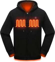 Amazon.com: MYHEAT Heated Hoodie for Men Electric Sweater Heavyweight ...