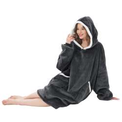 Amazon.com: Qeils Oversized Wearable Blanket Hoodie | Hooded