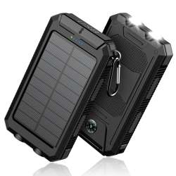 Amazon.com: Solar-Charger-Power-Bank - 36800mAh Portable Charger