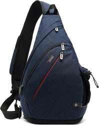 Amazon.com: TUDEQU Sling Bag Crossbody Sling Backpack with USB