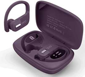 Amazon.com: Wireless Earbuds occiam Bluetooth Headphones 48H Play Back ...