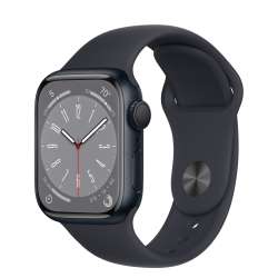 Apple Watch Series 8 GPS, 41mm Midnight Aluminum Case with