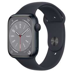 Apple Watch Series 8 GPS, 45mm Midnight Aluminum Case with
