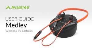 Best Wireless Earbuds for TV Listening | Avantree Medley Clear
