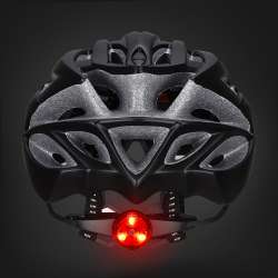 Bicycle Helmet Bike Cycling Adult Adjustable Safety Helmet Visor LED ...