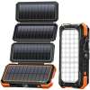 BLAVOR Solar Charger Power Bank, PD 18W QC3.0 Fast Charging 20000mAh Solar Powered Powerbank with... BLAVOR Solar Charger Power Bank, PD 18W QC3.0 Fast Charging 20000mAh Solar Powered Powerbank with...