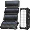 BLAVOR Solar Charger Power Bank, PD 18W QC3.0 Fast Charging 20000mAh Solar Powered Powerbank with... BLAVOR Solar Charger Power Bank, PD 18W QC3.0 Fast Charging 20000mAh Solar Powered Powerbank with...